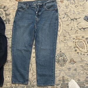 Women’s Old Navy High-Rise Slouchy Straight Jeans